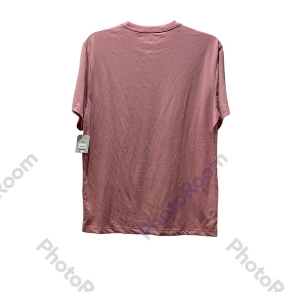 Men's Crew Neck Short Sleeve Tee, George L/G (42-44), Pink, NWT - Picture 5 of 7